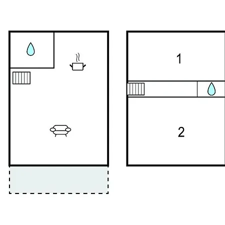 2 Bedroom In Dom wakacyjny Grzybowo (West Pomeranian)